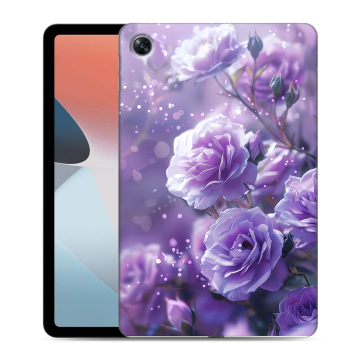 Силиконовый чехол на OPPO Pad Air с принтом Розы цветы