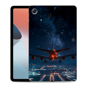 Силиконовый чехол на OPPO Pad Air с принтом самолет Силиконовый чехол на OPPO Pad Air с принтом самолет