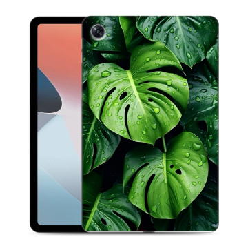 Силиконовый чехол на OPPO Pad Air с принтом Листья Силиконовый чехол на OPPO Pad Air с принтом Листья