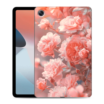 Силиконовый чехол на OPPO Pad Air с принтом Розы цветы Силиконовый чехол на OPPO Pad Air с принтом Розы цветы