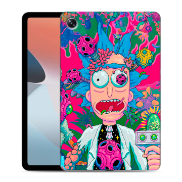 Силиконовый чехол на OPPO Pad Air с принтом Рик и Морти Rick Morty Силиконовый чехол на OPPO Pad Air с принтом Рик и Морти Rick Morty
