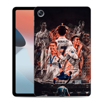 Силиконовый чехол на OPPO Pad Air с принтом Реал Роналдо Real Ronaldo Силиконовый чехол на OPPO Pad Air с принтом Реал Роналдо Real Ronaldo