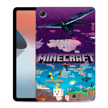 Силиконовый чехол на OPPO Pad Air с принтом Майнкрафт Minecraft Силиконовый чехол на OPPO Pad Air с принтом Майнкрафт Minecraft