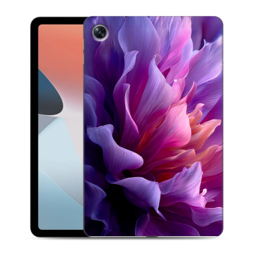 Силиконовый чехол на OPPO Pad Air с принтом женский цветы