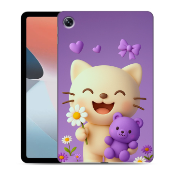 Силиконовый чехол на OPPO Pad Air с принтом для девочек Силиконовый чехол на OPPO Pad Air с принтом для девочек