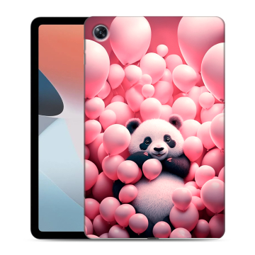 Силиконовый чехол на OPPO Pad Air с принтом Панда Силиконовый чехол на OPPO Pad Air с принтом Панда