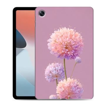 Силиконовый чехол на OPPO Pad Air с принтом Цветы