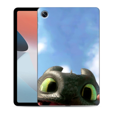 Силиконовый чехол на OPPO Pad Air с принтом Как приручить дракона Силиконовый чехол на OPPO Pad Air с принтом Как приручить дракона