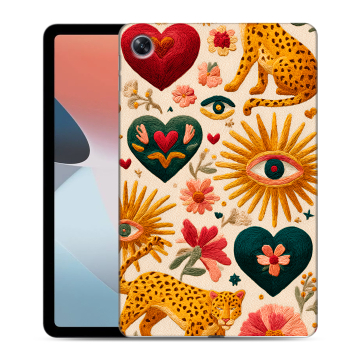 Силиконовый чехол на OPPO Pad Air с принтом Модный принт