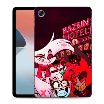 Силиконовый чехол на OPPO Pad Air с принтом Hazbin Hotel Отель Хазбин Силиконовый чехол на OPPO Pad Air с принтом Hazbin Hotel Отель Хазбин