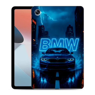 Силиконовый чехол на OPPO Pad Air с принтом BMW БМВ