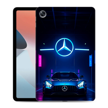 Силиконовый чехол на OPPO Pad Air с принтом Mercedes Мерседес Силиконовый чехол на OPPO Pad Air с принтом Mercedes Мерседес