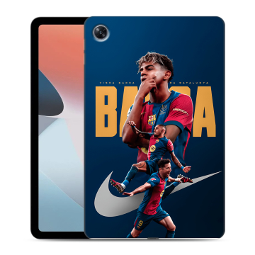 Силиконовый чехол на OPPO Pad Air с принтом Барселона Barca Yamal Силиконовый чехол на OPPO Pad Air с принтом Барселона Barca Yamal
