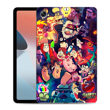 Силиконовый чехол на OPPO Pad Air с принтом Gravity Falls Гравити Фолз Силиконовый чехол на OPPO Pad Air с принтом Gravity Falls Гравити Фолз