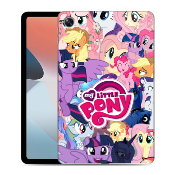 Силиконовый чехол на OPPO Pad Air с принтом My little pony Дружба чудо