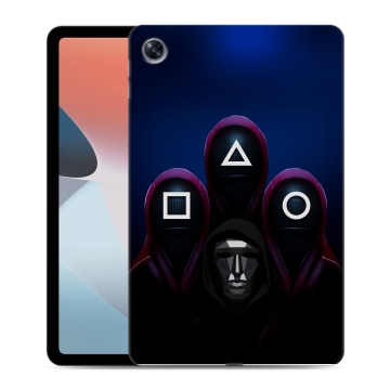 Силиконовый чехол на OPPO Pad Air с принтом Игра Кальмара