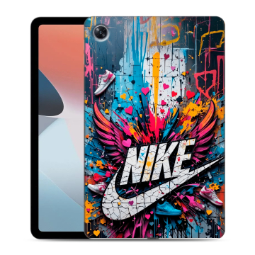 Силиконовый чехол на OPPO Pad Air с принтом Nike Найк Силиконовый чехол на OPPO Pad Air с принтом Nike Найк