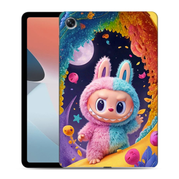 Силиконовый чехол на OPPO Pad Air с принтом Labubu Лабубу Силиконовый чехол на OPPO Pad Air с принтом Labubu Лабубу