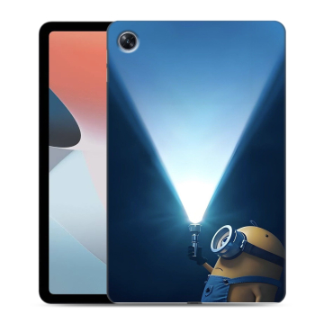 Силиконовый чехол на OPPO Pad Air с принтом Миньоны Силиконовый чехол на OPPO Pad Air с принтом Миньоны