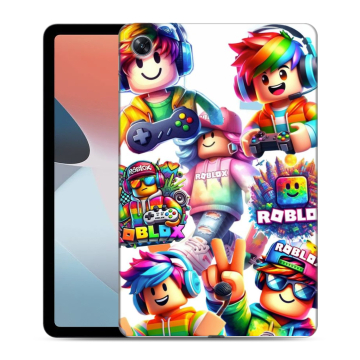 Силиконовый чехол на OPPO Pad Air с принтом Roblox Роблокс Силиконовый чехол на OPPO Pad Air с принтом Roblox Роблокс
