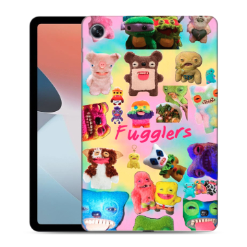 Силиконовый чехол на OPPO Pad Air с принтом Флагер Fuggler