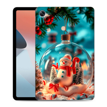 Силиконовый чехол на OPPO Pad Air с принтом Новый год