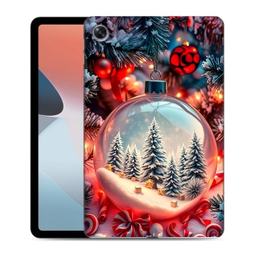Силиконовый чехол на OPPO Pad Air с принтом Новый год