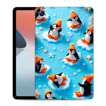 Силиконовый чехол на OPPO Pad Air с принтом Новый год