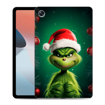 Силиконовый чехол на OPPO Pad Air с принтом Гринч Новый год Рождество