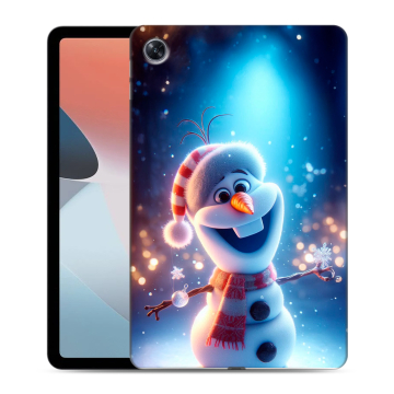 Силиконовый чехол на OPPO Pad Air с принтом Новый год