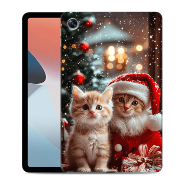 Силиконовый чехол на OPPO Pad Air с принтом Новый год