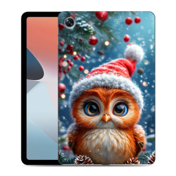 Силиконовый чехол на OPPO Pad Air с принтом Новый год