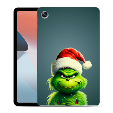 Силиконовый чехол на OPPO Pad Air с принтом Новый год