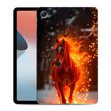 Силиконовый чехол на OPPO Pad Air с принтом Новый год