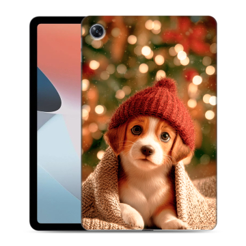 Силиконовый чехол на OPPO Pad Air с принтом Новый год