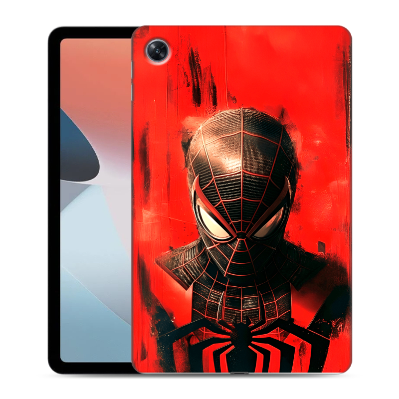 Силиконовый противоударный чехол на OPPO Pad Air с принтом человек паук spiderman Силиконовый противоударный чехол на OPPO Pad Air с принтом человек паук spiderman