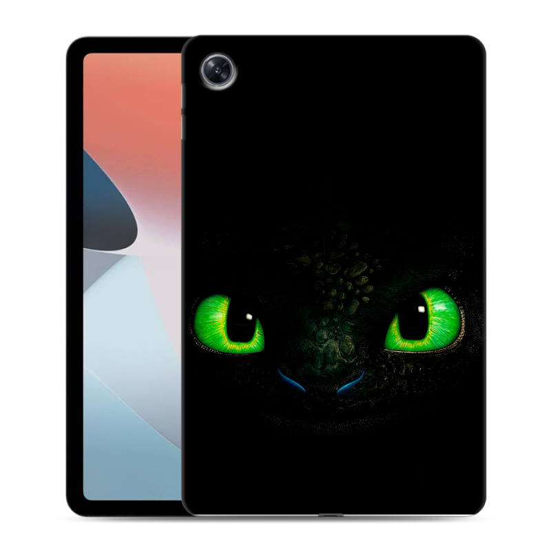 Силиконовый чехол на OPPO Pad Air с принтом Как приручить дракона Силиконовый чехол на OPPO Pad Air с принтом Как приручить дракона