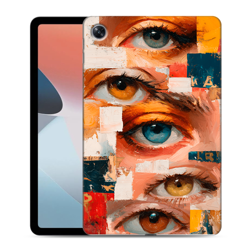 Силиконовый противоударный чехол на OPPO Pad Air с принтом Модный принт Силиконовый противоударный чехол на OPPO Pad Air с принтом Модный принт