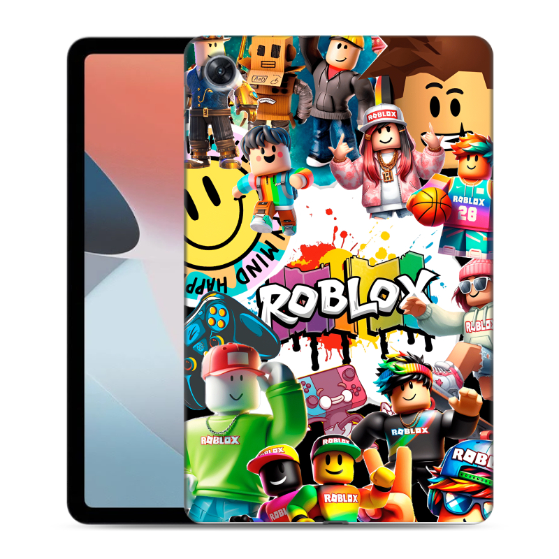 Силиконовый чехол на OPPO Pad Air с принтом Roblox Роблокс Силиконовый чехол на OPPO Pad Air с принтом Roblox Роблокс