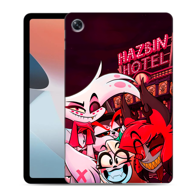 Силиконовый чехол на OPPO Pad Air с принтом Hazbin Hotel Отель Хазбин Силиконовый чехол на OPPO Pad Air с принтом Hazbin Hotel Отель Хазбин