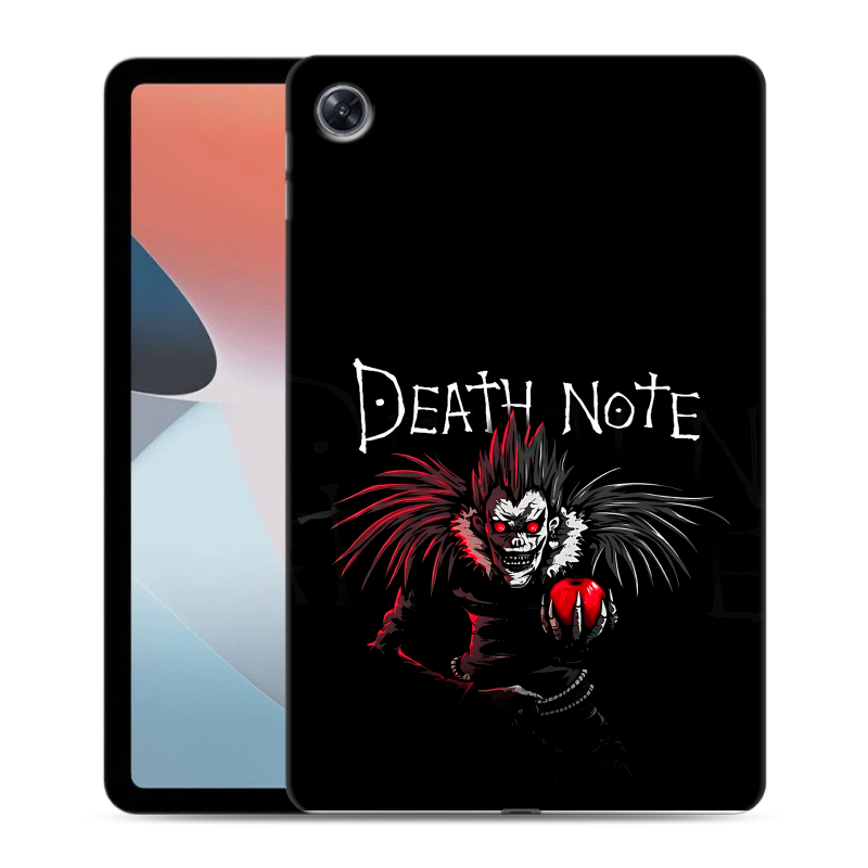 Силиконовый противоударный чехол на OPPO Pad Air с принтом Death note Тетрадь смерти Силиконовый противоударный чехол на OPPO Pad Air с принтом Death note Тетрадь смерти