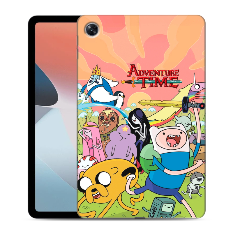 Силиконовый чехол на OPPO Pad Air с принтом Adventure time Время приключений Силиконовый чехол на OPPO Pad Air с принтом Adventure time Время приключений