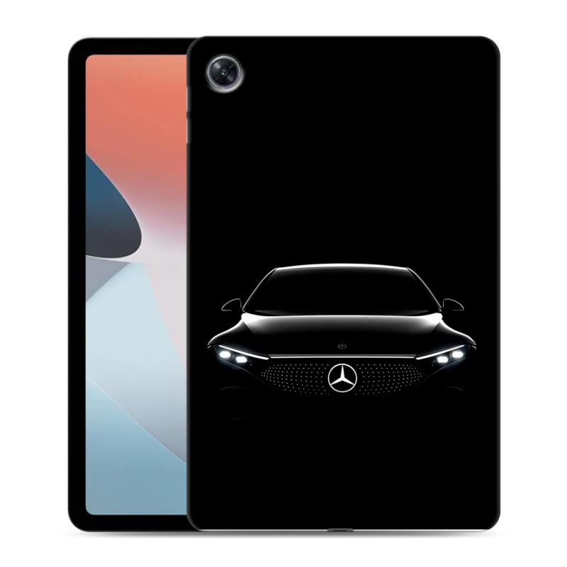 Силиконовый противоударный чехол на OPPO Pad Air с принтом Mercedes Мерседес Силиконовый противоударный чехол на OPPO Pad Air с принтом Mercedes Мерседес