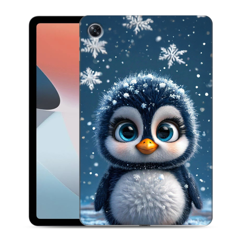 Силиконовый чехол на OPPO Pad Air с принтом Новый год Силиконовый чехол на OPPO Pad Air с принтом Новый год