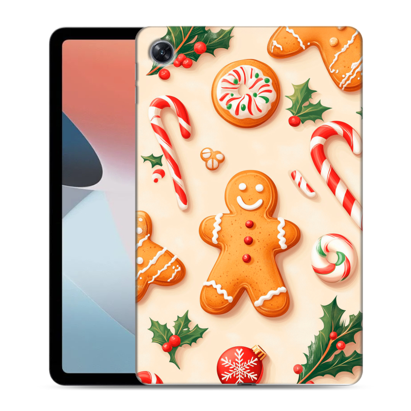 Силиконовый чехол на OPPO Pad Air с принтом Новый год Силиконовый чехол на OPPO Pad Air с принтом Новый год
