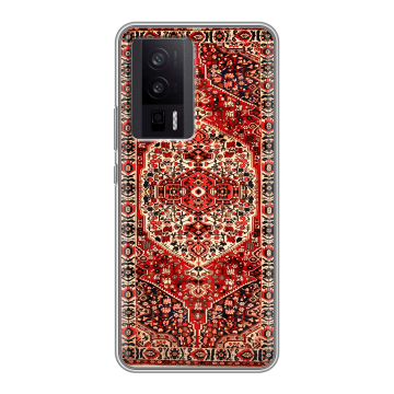 Силиконовый чехол на XIaomi Poco F5 Pro с принтом Ковер
