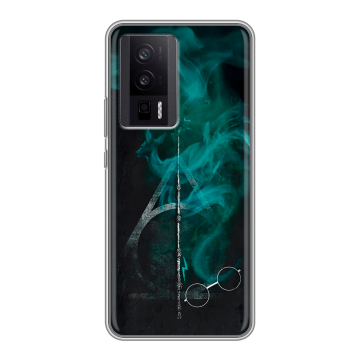 Силиконовый чехол на XIaomi Poco F5 Pro с принтом Гарри Поттер Harry Potter