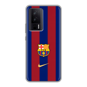 Силиконовый чехол на XIaomi Poco F5 Pro с принтом Барселона Barcelona Силиконовый чехол на XIaomi Poco F5 Pro с принтом Барселона Barcelona