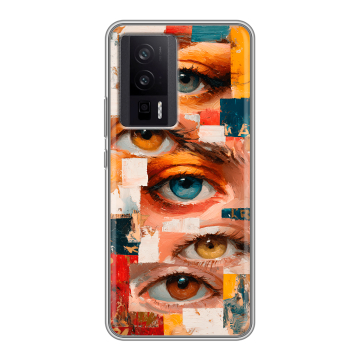 Силиконовый чехол на XIaomi Poco F5 Pro с принтом Модный принт Силиконовый чехол на XIaomi Poco F5 Pro с принтом Модный принт