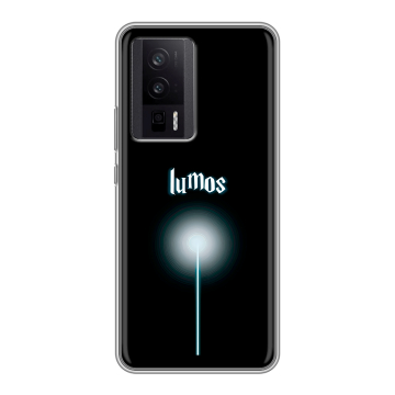 Силиконовый чехол на XIaomi Poco F5 Pro с принтом Harry Potter Гарри Поттер